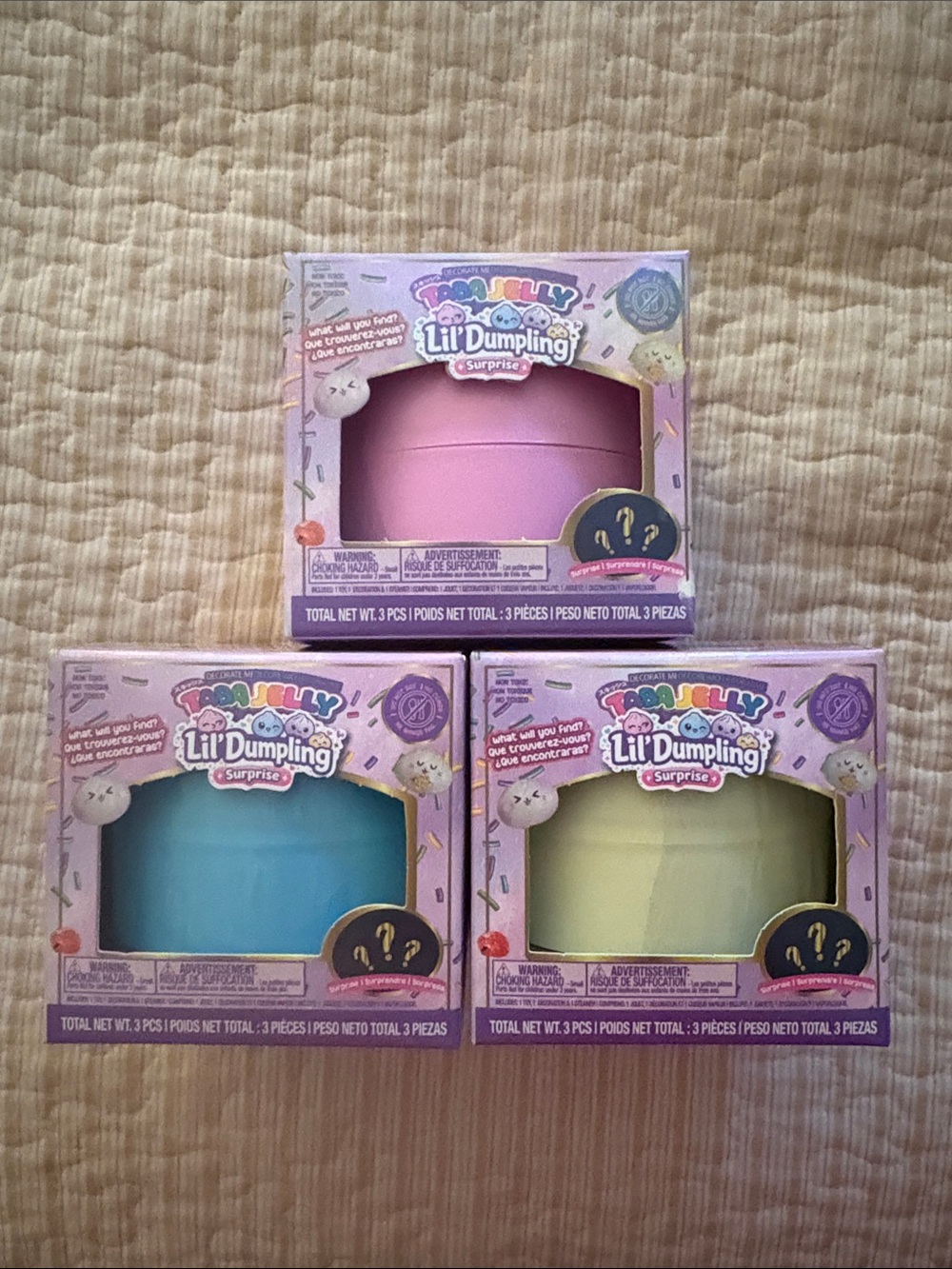 Surprise Kids Accessory - Pink, Blue, Yellow